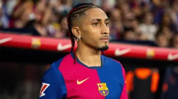 مفاجآت في تشكيل برشلونة أمام أتلتيك بلباو بالدوري الإسباني مع تواجد رافينها بديلًا